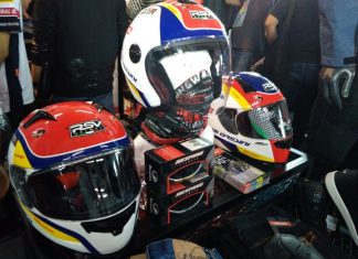 Respiro dan RSV rilis Helm Grafis Team Federal Oil Gresini Moto2