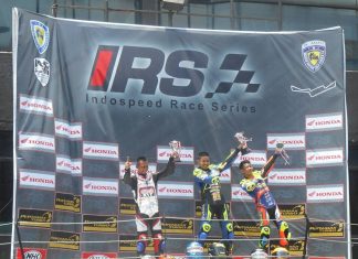 Richard Taroreh juara Race 2 Kejurnas Sport 150 Seri 1 2018