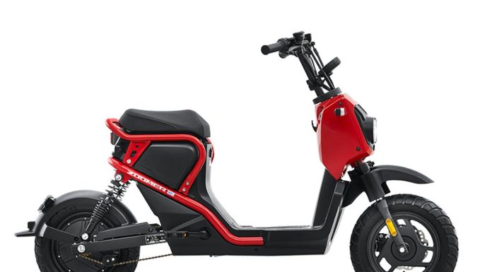 Honda Zoomer e: . . . . Dengan Baterai Tahan Air, Maksimum Jelajahnya ...