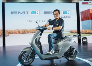 Honda Suplai EM1 & BENLY e:I ke Yamaha di Jepang