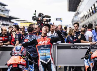 Ogura Berpotensi Segel Gelar Juara Dunia Moto2 2024 di Phillip Island