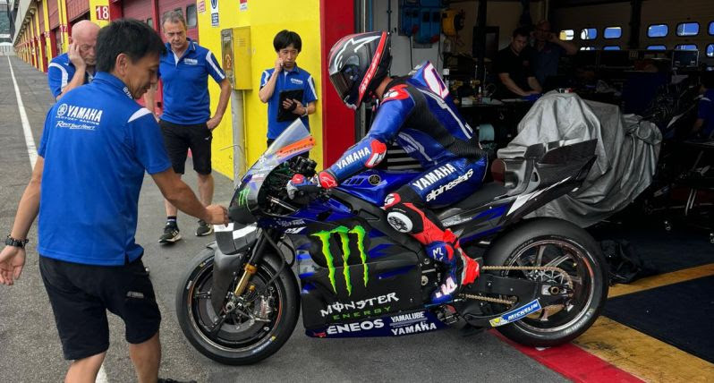 Dovizioso Gantikan Crutchlow Test Privat Yamaha M1 di Misano