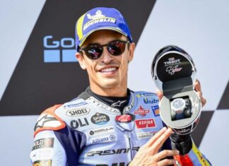 Marc Marquez Berhasil Raih Pole Position MotoGP Aragon 2024