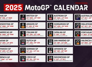 Kalender MotoGP 2025 Kian Imbang . . Mandalika Tetap di Akhir tahun