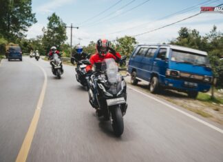 Honda ADV 160 Dipakai Turing Toba Samosir dengan Ketinggian 900-2.000 MDPL Tetap IRIT !