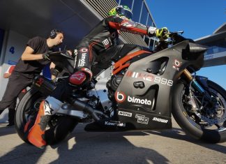 Duo Bimota Tercepat Hari Kedua Test WSBK Jerez