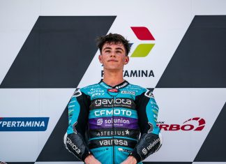 David Alonso Bisa Menyegel Gelar Juara Dunia Moto3 2024 di Motegi