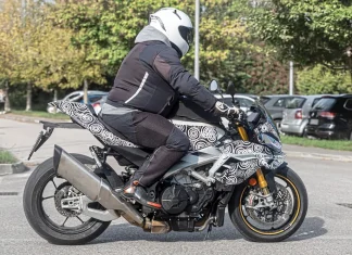 Calon New Aprilia Tuono V4 2025 . . Pakai Winglet dan Buntut Stego !