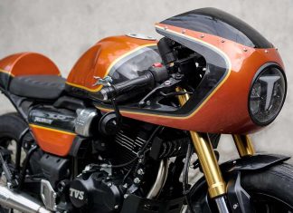 TVS Dukung Asesoris Skena DM Work Yang PnP Untuk Ronin 225