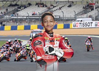 RESMI : Kiandra Ramadhipa Balap Red Bull Rookies Cup 2025