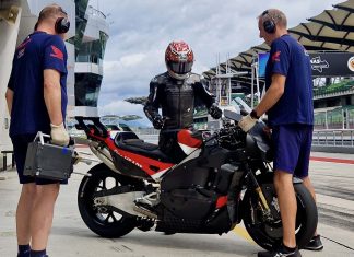 HRC Telah Lakukan Tes Terakhir 2024 Untuk RC213V di Sepang