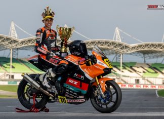 Irfan Ardiansyah Juara di MSBK 250 Malaysia Kategori A