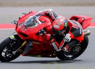 Dengan Panigale V4S Stock, Bagnaia Hanya 1,89 detik Dari Rekor Panigale V4R WSBK Mandalika