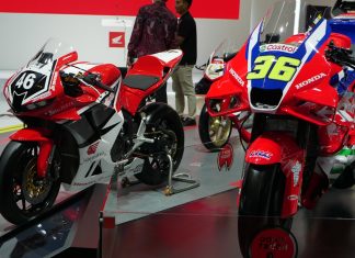 RC213V, PCX 160 RoadSync dan Konsep Motor Listrik Penuhi Booth Honda di IIMS 2025