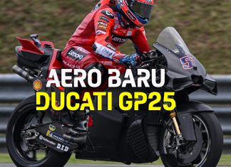 Ducati Uji Aerodinamika Baru GP25 di Shakedown Test Sepang
