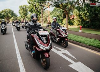 Review New Honda PCX 160 RoadSync Saat Turing Plus Beberapa Masukannya
