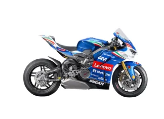 Livery Pecco Bagnaia Hadir di New Ducati Panigale V4 Tricolore 2025