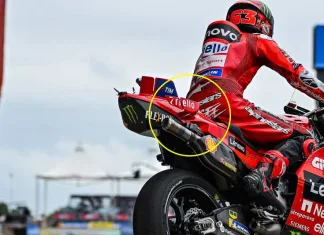 SPOTTED : Pecco Bagnaia Resmi Pakai Winglet Buritan 2025