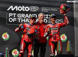 Gigi Dall’Igna : Anomali tekanan ban Marquez mungkin karena suhu lingkungan