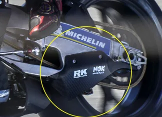 Honda Uji Ground Effect di Swingarm RC213V ?