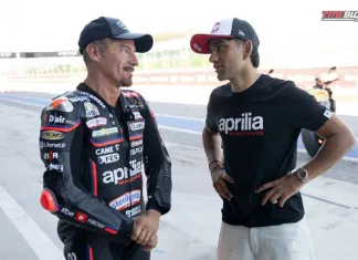 PANAS! Max Biaggi Tabuh Genderang Perang: “Cuma Aprilia Pabrikan Asli Italia, Ducati Itu Jerman!