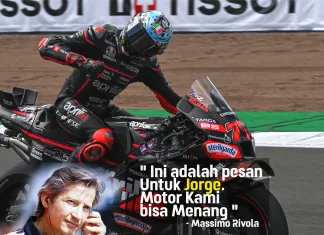 Rivola Beri Pesan ke Martin . . ” Aprilia Tetap Menunggumu “