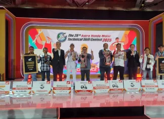 Technical Skill Contest AHM 2025, Hasilkan Mekanik Terbaik untuk dikirim Ke tingkat Asia Pasifik