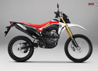 Honda rilis Warna Baru CRF150L 2025 . . . Ada Grafis Klasik Retro !