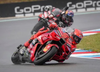 Marc Marquez Tercepat sesi Practice MotoGP Brno – Ceko 2025 Yang basah