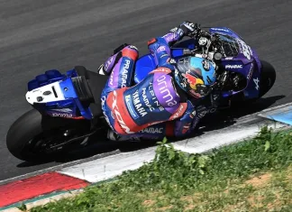 Tes Bareng Yamaha V4, Oliveira dan Rins Tercepat Test Privat Brno dengan Inline 4 . . 2 Detik Lebih Cepat dari Rekor !
