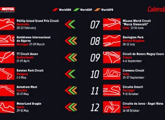 Kalender WSBK 2026 . . . Nggak ada Seri ASIA