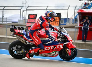 Honda terlihat Cukup Kuat Di Catalunya . . . Karena Sasis baru ?