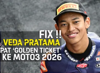 Veda Ega Pratama FIX Finish Top-3 RBRC 2025