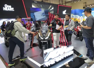 New Honda ADV160 Jadi Primadona di Booth Honda IMOS 2025