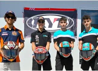 Motif Spesial MotoGP Mandalika 2025 Untuk ke-4 Pebalap KYT