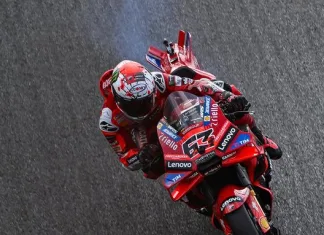 Asap Putih GP25 Pecco Motegi Bukan dari Jeroan Mesin