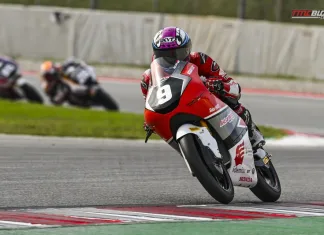 Veda Ega Pratama finish P10 Race 1 JuniorGP Valencia 2025