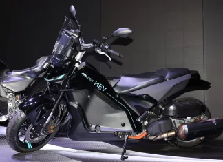 Yamaha Proto HEV : Sebesar XMax Tapi Hybrid Paralel dengan ‘3 mesin’