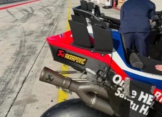 Hujan Gagal Maksimalkan Tes Honda RC214V di Sepang