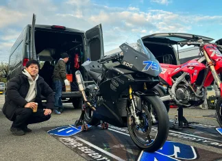 Ai Ogura Track Day dengan CBR250RR & CRF . . Menang Pula !