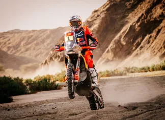 Dakar 2026 Stage 2: Dominasi Orange! Daniel Sanders dan Edgar Canet Bawa KTM Finish 1-2