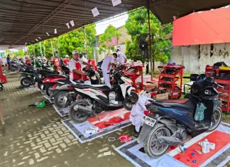Sinergi Bagi Negeri: AHM Kerahkan 50 Teknisi & Service Gratis 3.000 Motor Honda Terdampak Bencana di Sumatera