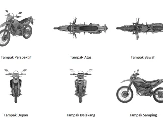 Yamaha Kepergok Daftarkan Desain Paten Baru . . Buat WR155R?