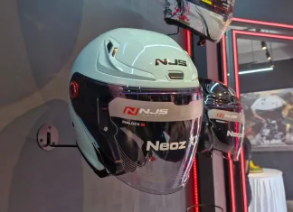 NJS Rilis helm Open face Baru NEOZ XV | Berikut Spesifikasi, Warna dan Harganya