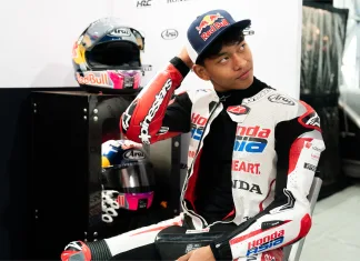 BLAK BLAKAN VEDA Spill Strategi ban di Moto3 Brasil 2026 yang berujung Podium