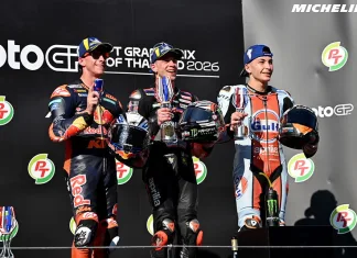 STATISTIK MotoGP Thailand 2026: Aprilia Kuasai Top 5, Rekor Podium 88 Seri Ducati Resmi Terhenti!