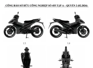 Yamaha Terciduk Daftarkan Paten Calon New Model “MX KING 155”
