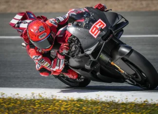Bedah Teknis Ducati di Tes Jerez 2026: Intip Aero Frontal dan Swingarm Cover Baru, Marc Marquez Fokus Kejar Front Feeling!