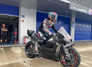 Breaking News: Penampakan Aprilia RS-GP 850 cc Prototype 2027 di Jerez