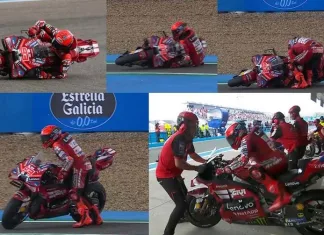 Kontroversi Pit-Entry Marc Marquez di Flag-to-Flag Sprint MotoGP Jerez